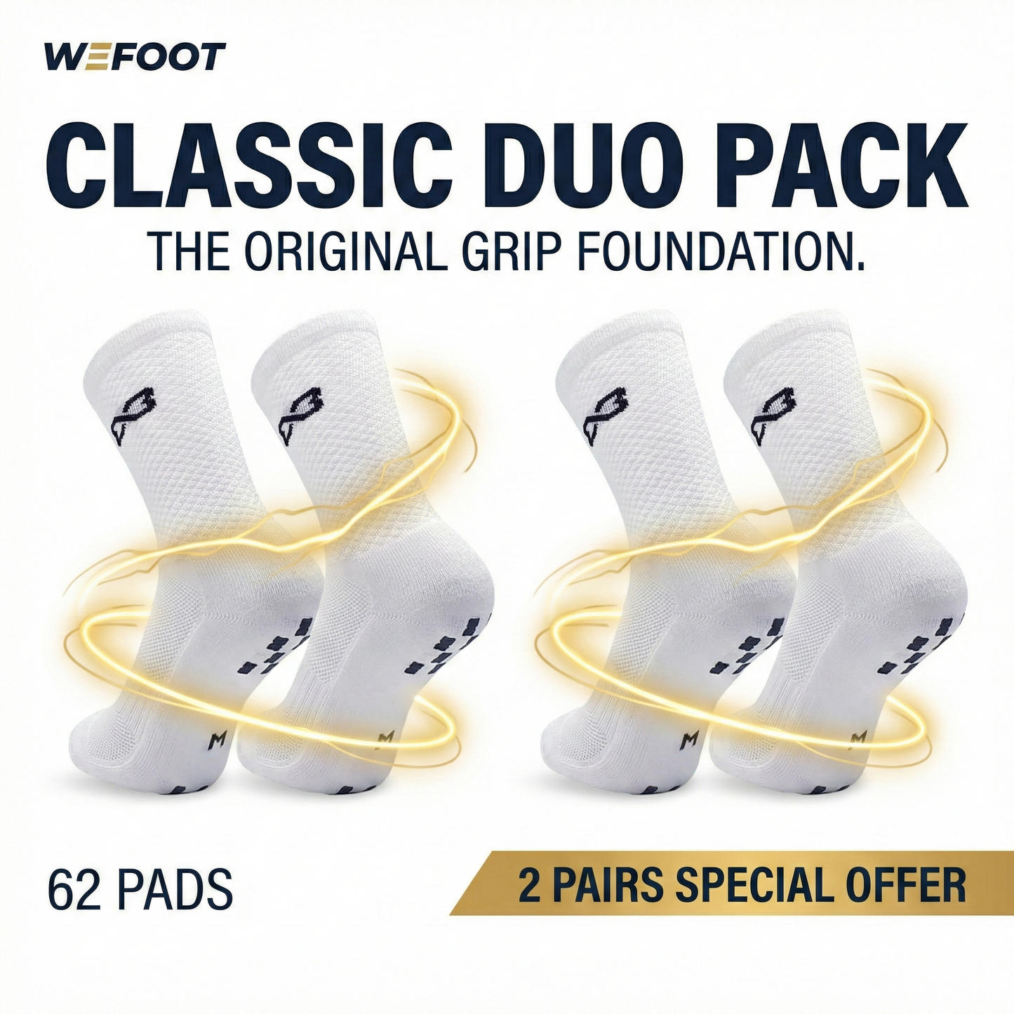 2 x Crew Socks Classic (Basic)